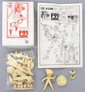 MS Girl F91 Girl Mobile Suit Gundam Formula 91 Garage Kit Figure [USED]