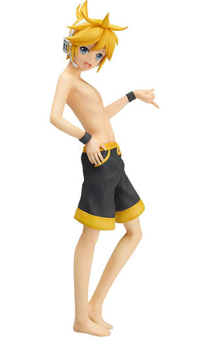 Kagamine Len Swimsuit Ver. Character Vocal Series 02 Kagamine Rin Len S-style 1/12 PVC Painted Finished Product Male Figure [USED]