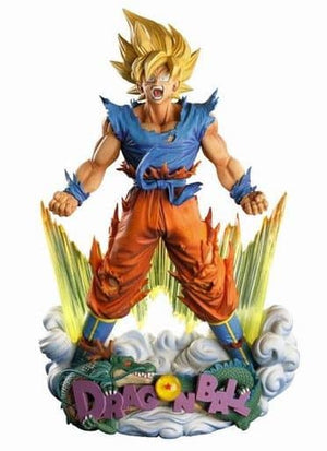 Son Goku Amusement Ichiban Kuji Dragon Ball Z SUPER MASTER STARS DIORAMA THE BRUSH Award Figure Male Figure [USED]