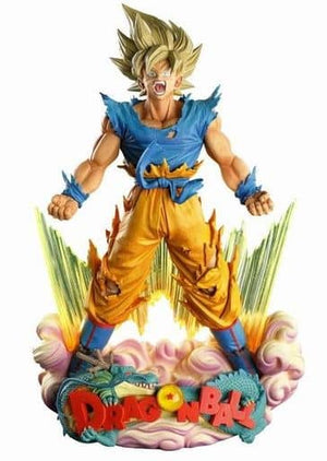 Son Goku Amusement Ichiban Kuji Dragon Ball Z SUPER MASTER STARS DIORAMA THE BRUSH II Award Figure Male Figure [USED]