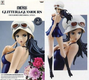 Nico Robin With Hat One Piece GLITTER&GLAMOURS NICO ROBIN DRESSROSA STYLE Female Figure [USED]