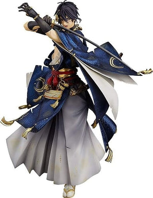 Mikazuki Munechika Touken Ranbu 1/8 Scale ABS&PVC Shinken Hissatsu Ver. GOODSMILE ONLINE SHOP Limited With Benefits Orange Rouge Male Figure  [USED]