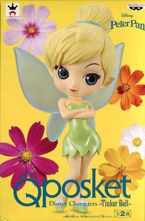 Tinker Bell Pastel Colour Peter Pan Q posket Disney Characters Tinker Bell Female Figure [USED]