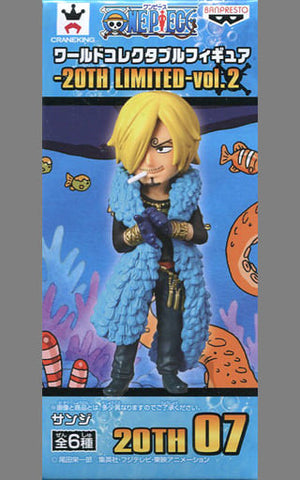 Sanji One Piece World Collectable Figure 20th Limited Vol.2 Trading Figure [USED]