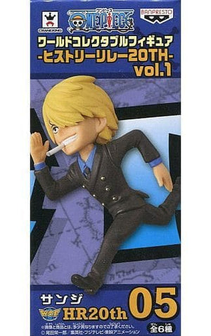 Sanji One Piece World Collectable Figure History Relay 20th Vol.1 Trading Figure [USED]