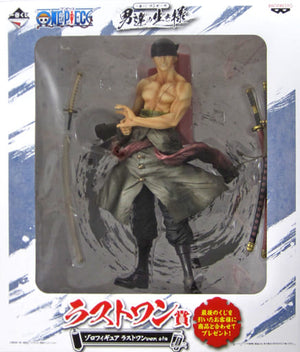 Roronoa Zoro Last One Ver. One Piece Ichiban Kuji Life Of Men Last One Prize Male Figure [USED]