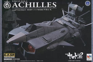 Cosmo Fleet Special Earth Federation Andromeda Class 4th Ship Achilles Star Blazers: Space Battleship Yamato 2202 Megatre Shop & Premium Bandai & Yamato Crew Limited Figure [USED]