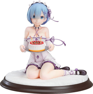 Rem Birthday cake Ver. Re:ZERO -Starting Life in Another World- 1/7 PVC & ABS Painted Female Figure [USED]