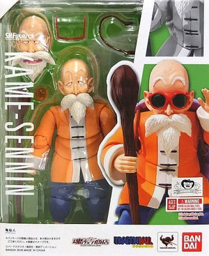 S.H.Figuarts Master Roshi Dragon Ball Tamashii Web Store Limited Male Figure [USED]