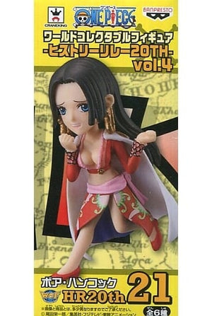 Boa Hancock One Piece World Collectable Figure History Relay 20th Vol.4 Trading Figure [USED]