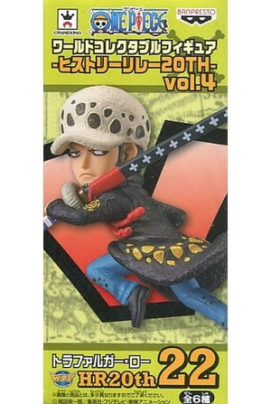 Trafalgar Law One Piece World Collectable Figure History Relay 20th Vol.4 Trading Figure [USED]