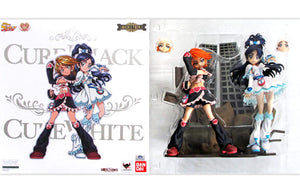 TAMASHII PREMIER Cure Black & Cure White Futari wa Pretty Cure 1/7 PVC & ABS Painted Finished Product Tamashii Web Shop Limited Female Figure [USED]