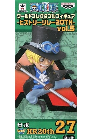 Sabo One Piece World Collectable Figure History Relay 20th Vol.5 Trading Figure [USED]