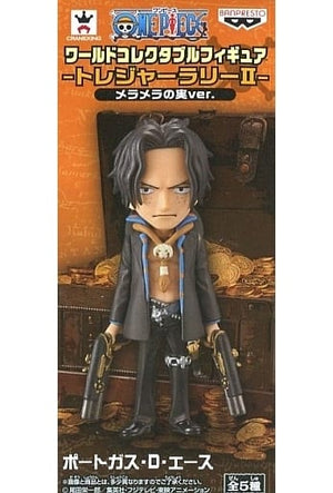 Portgas D. Ace Strong World Ver. One Piece World Collectable Figure Treasure Rally II Flame Flame Fruit Ver. Trading Figure [USED]