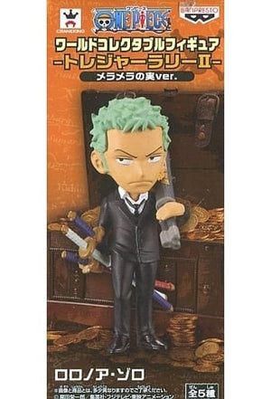 Roronoa Zoro Strong World Ver. One Piece World Collectable Figure Treasure Rally II Flame Flame Fruit Ver. Trading Figure [USED]