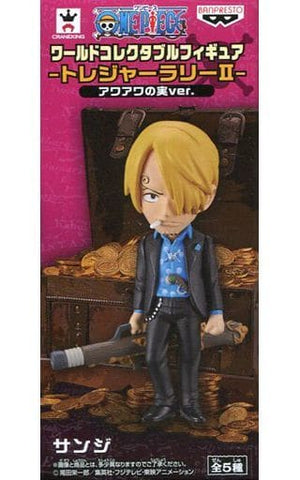 Sanji Strong World Ver. One Piece World Collectable Figure Treasure Rally 2 Bubble Bubble Fruit Ver. SEGA Limited Trading Figure [USED]