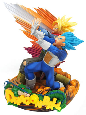 Vegeta & Trunks Dragon Ball Super Amusement Ichiban Kuji SUPER MASTER STARS DIORAMA II THE BRUSH Prize Banpresto Male Figure [USED]