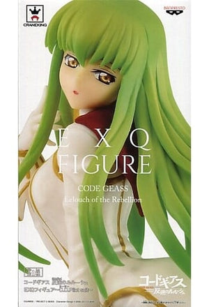 C.C. Pilot suit Code Geass Lelouch of the Rebellion EXQ Figure Banpresto Female Figure [USED]