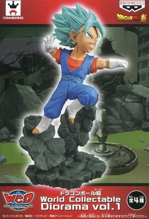 Vegito Super Saiyan God Super Saiyan Dragon Ball Super World Collectible Diorama Vol.1 Trading Figure [USED]