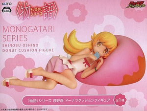 Shinobu Oshino Donut Cushion Figure Monogatari Series Taito Female Figure [USED]