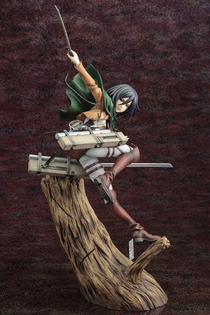 Mikasa Ackerman Renewal Package Ver. Attack on Titan ARTFX J 1/8 PVC Painted Female Figure [USED]