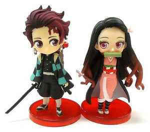 KamadoTanjirou & Kamado Nezuko Demon Slayer Kimetsu no Yaiba Q posket Jump 50th Anniversary Service for all applicants Male Figure [USED]