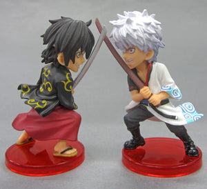 Shinsuke Takasugi & Gintoki Sakata Gin Tama World Collectable Figure Jump 50th Anniversary All Applicants Service Banpresto Male Figure [USED]