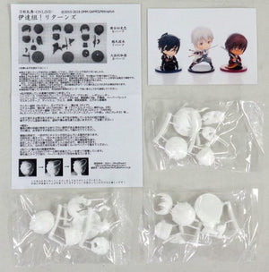 Dategumi Returns, Tsurumaru Kuninaga, Okurikara, Shokudaikiri mitsutada Touken Ranbu Garage Kit Wonder Festival 2018 Summer Limited Windflower Male Figure  [USED]