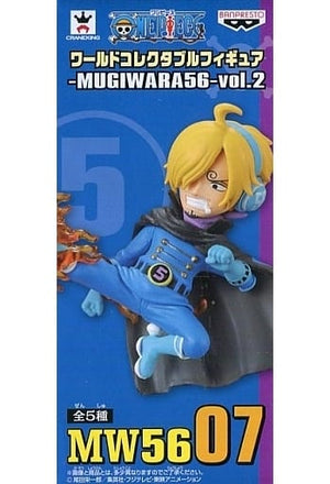 Sanji One Piece World Collectable Figure Mugiwara56 Vol.2 Trading Figure [USED]