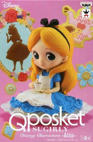 Alice Disney Q Posket Sugirly Disney Characters Alice Figure [USED]