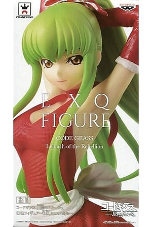 C.C. apron style Code Geass Lelouch of the Rebellion EXQ Figure Banpresto Female Figure [USED]