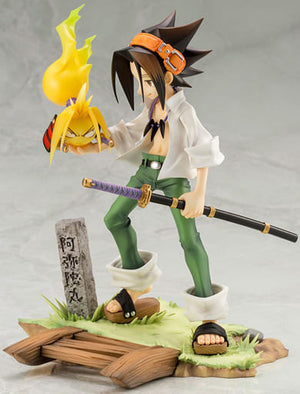 ARTFX Asakura Yo Shaman King 1/8 PVC Painted Finished Product Kotobukiya Shop Limited with Benefits Male Figure [USED]