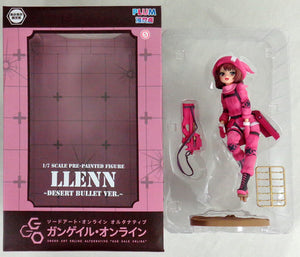 Lienn Desert Bullet Ver. AmiAmi Limited Edition Sword Art Online Alternative Gun Gale Online 1/7 PVC Painted Finished Product Female Figure [USED]