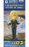 Sanji One Piece World Collectable Figure HISTORY OF SANJI Trading Figure [USED]