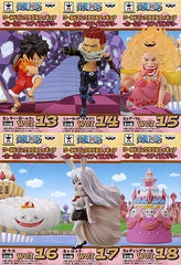 All 6 Types Set One Piece World Collectable Figure -Whole Cake Island 3- Trading Figure [USED]
