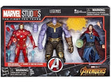 #10 Iron Man Mark 50 & Doctor Strange vs Thanos 3 Body Set Avengers: Infinity War Hasbro Action Figure 6 Inch Legend Tokyo Comic Con 2018 Limited Figure [USED]