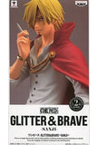 Sanji Whole Cake Island with Cloak One Piece Glitter & Brave SANJI Male Figure [USED]