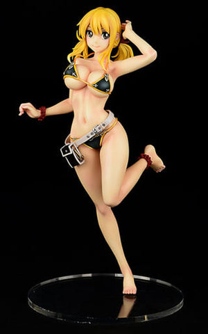 Lucy Heartfilia Swimsuit Gravure_Style/Limited Edition Noir Fairy Tail 1/6 PVC Painted Finished Product Figure [USED]