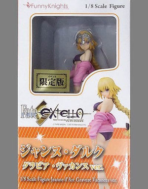 Jeanne d'Arc Gravure Vacation Ver. Event Limited Noble Phantasm Specification Fate/Extella: The Umbral Star 1/8 PVC Painted Finished Product Wonder Festival 2019 Winter Limited Female Figure [USED]