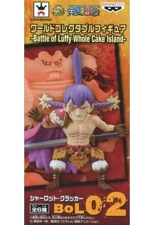 Charlotte Cracker One Piece World Collectable Figure Battle Of Luffy Whole Cake Island Trading Figure [USED]