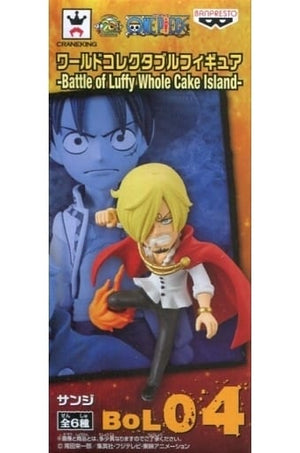 Sanji One Piece World Collectable Figure Battle Of Luffy Whole Cake Island Trading Figure [USED]