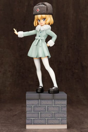 Katyusha Girls und Panzer das Finale 1/7 PVC Painted Finished Product Female Figure [USED]