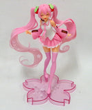 Sakura Miku VOCALOID PRIZE Newly Drawn Illustration Ver. Original Sakura Miku Figure Taito Online Limited TAITO Figure [USED]