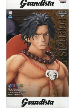 Portgas D. Ace One Piece Grandista THE GRANDLINE MEN PORTGAS D ACE Male Figure [USED]