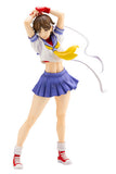 Sakura Round 2 Street Fighter Streetfighter Beautiful Girl 1/7 PVC Painted Finished Product Figure [USED]