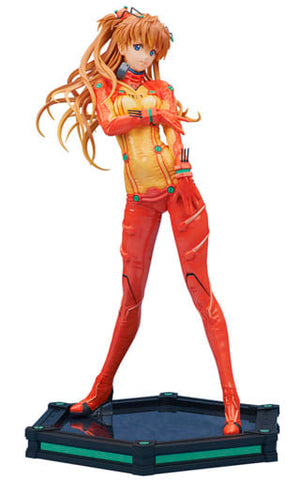 Shikinami Asuka Langley Test Plug Suit Ver. Rebuild of Evangelion Female Figure [USED]