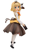 Syaro CafeStyle Is the Order a Rabbit?? 1/7 PVC Painted Finished Product Female Figure [USED]