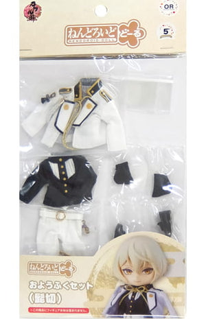 Higekiri Touken Ranbu Nendoroid Doll Clothes Set GOODSMILE ONLINE SHOP Limited Orange Rouge Male Figure  [USED]