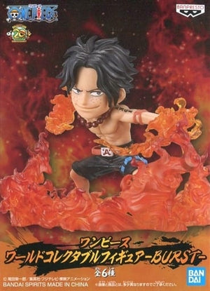 Portgas D. Ace One Piece World Collectable Figure BURST Trading Figure [USED]