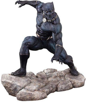 ARTFX PREMIER Black Panther Black Panther 1/10 PVC Painted Simple Assembly Kit Figure [USED]